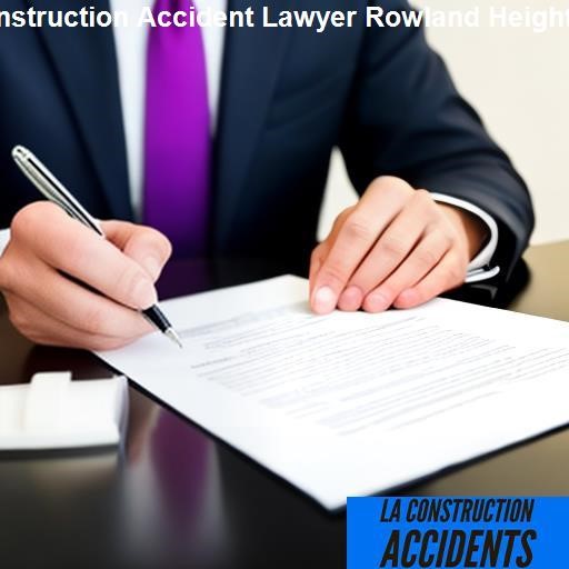 Why You Should Seek Legal Representation - LA Construction Accidents Rowland Heights